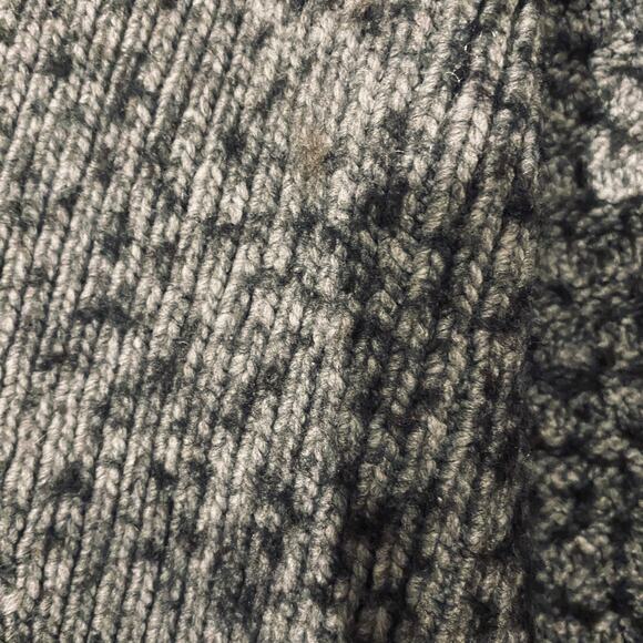 Express Gray Short Sleeve Knit Sweater Opened Front Cardigan Women SZ S - Picture 7 of 7